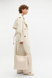 Buckle Trim Tote  Oat  hi-res