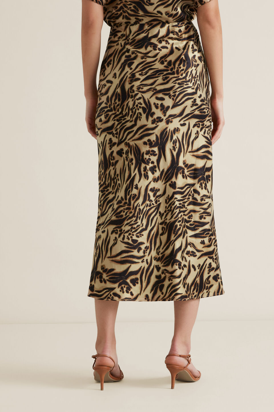 Front Split Skirt  