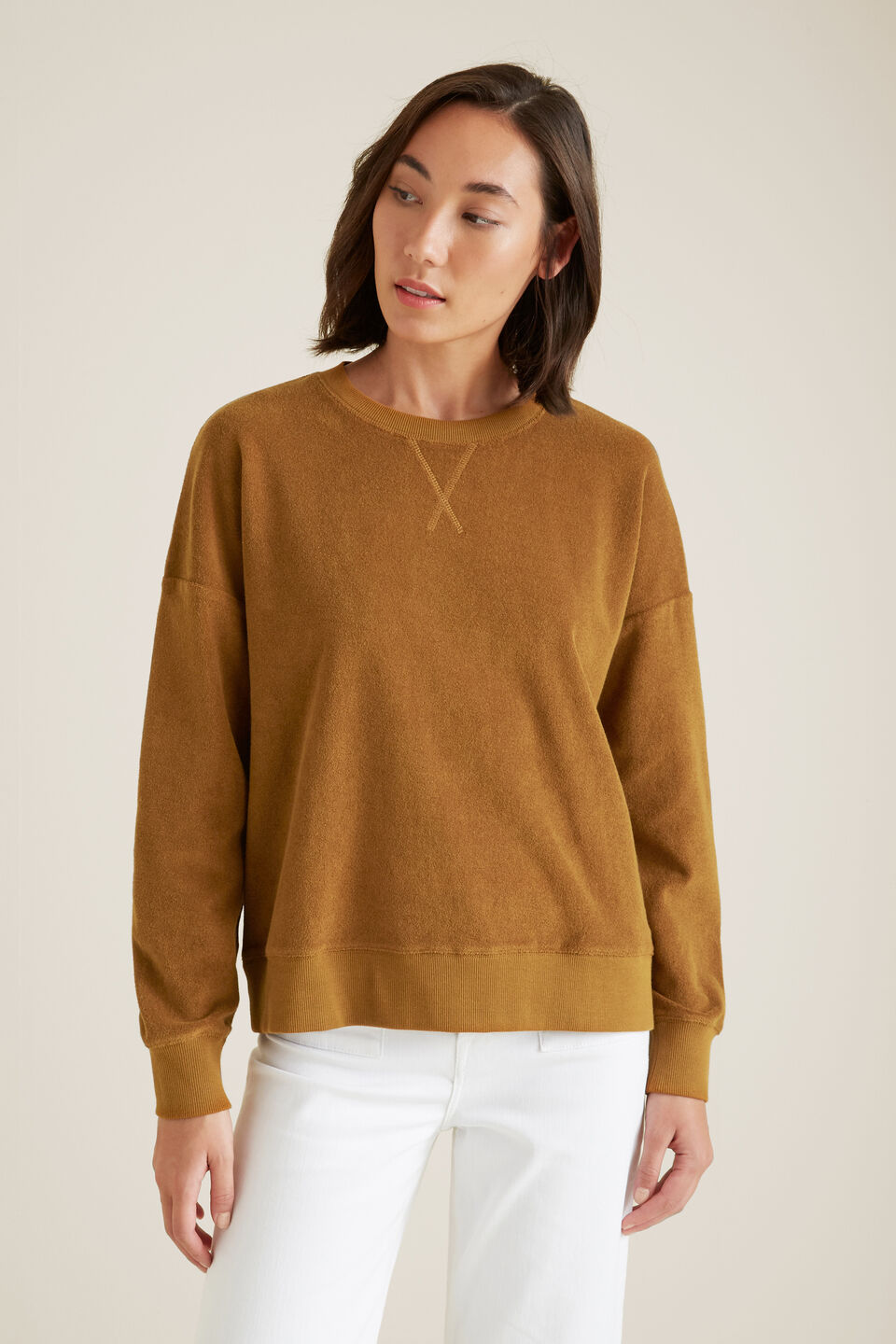 Comfy Terry Sweater  