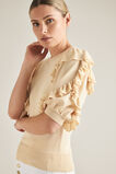 Frill Sleeve Knit    hi-res