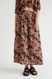 Floral Gathered Maxi Skirt  Vintage Floral  hi-res