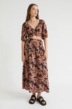 Floral Gathered Maxi Skirt  Vintage Floral  hi-res