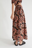 Floral Gathered Maxi Skirt  Vintage Floral  hi-res