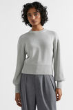 Cotton Rib Easy Knit  Silver Marle  hi-res