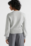 Cotton Rib Easy Knit  Silver Marle  hi-res