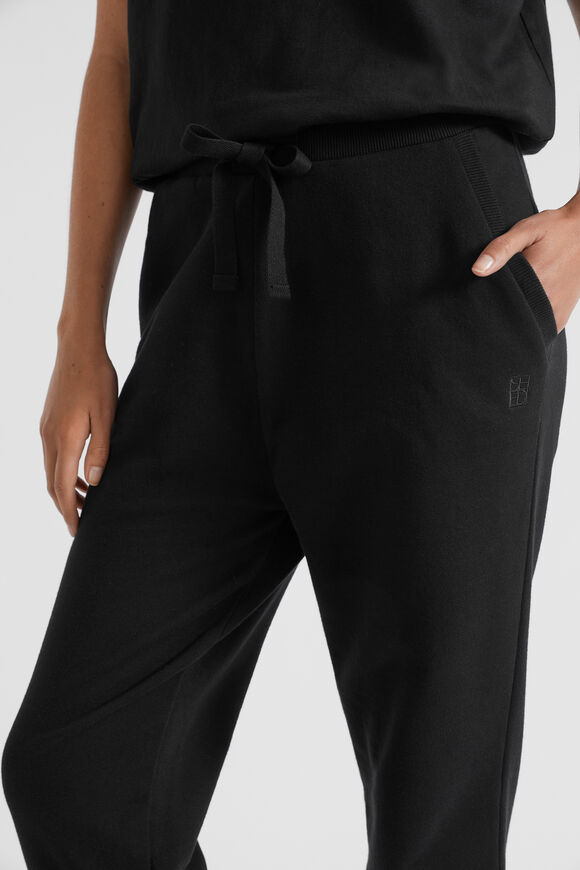 Heritage Terry Trackpant  Black  hi-res