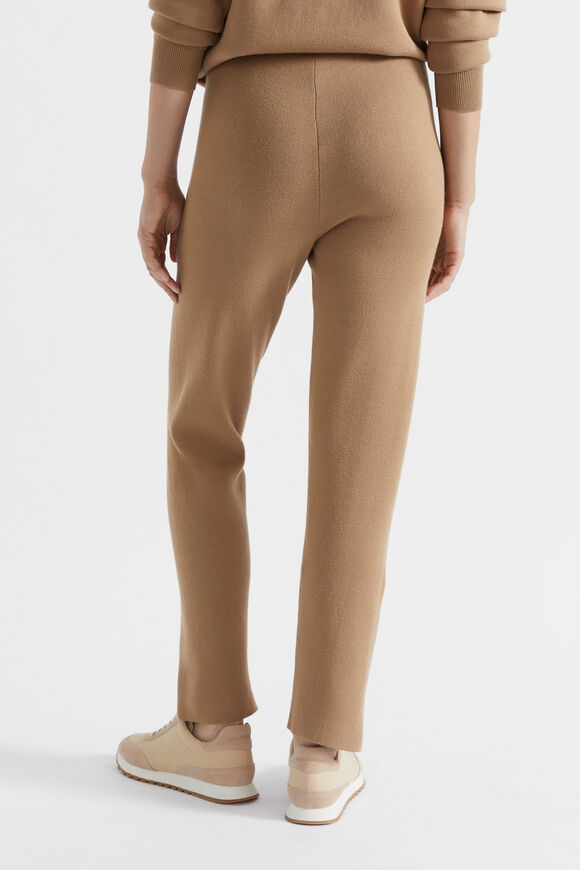 Double Knit Trackpant  Deep Chai  hi-res