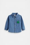 Denim Shirt  Bright Blue Wash  hi-res