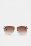 Ella Aviator Sunglasses  Gold  hi-res