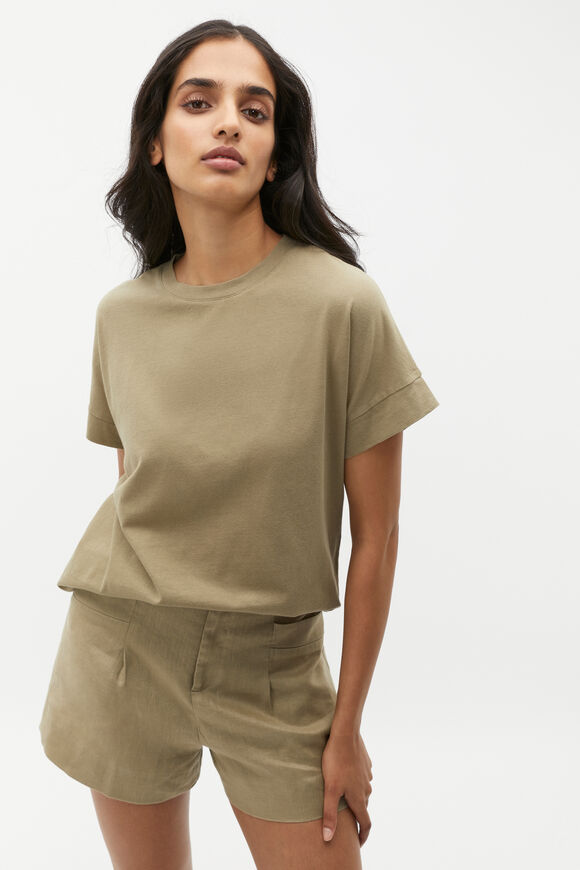 Core Longline Tee  Rosemary Wash  hi-res