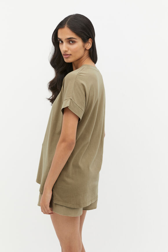 Core Longline Tee  Rosemary Wash  hi-res