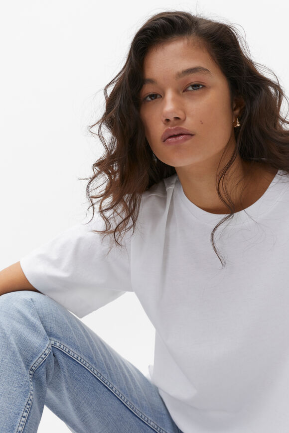 Core Boyfriend Tee  Whisper White  hi-res