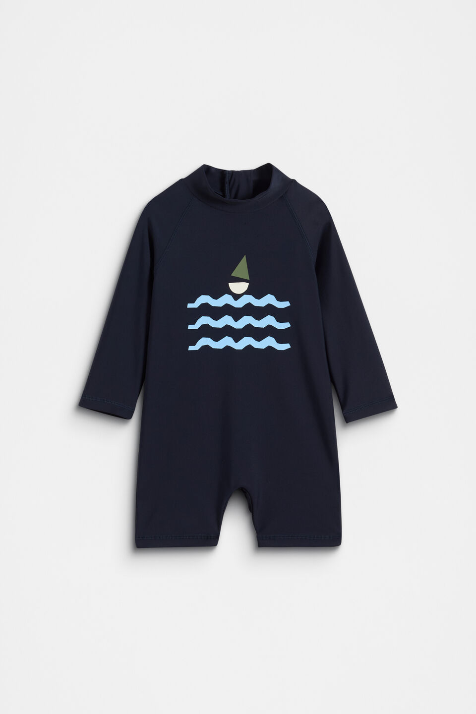 Wave Rashsuit  Midnight Blue