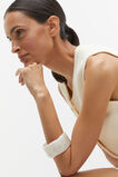 Wide Resin Bangle  Cloud Cream  hi-res