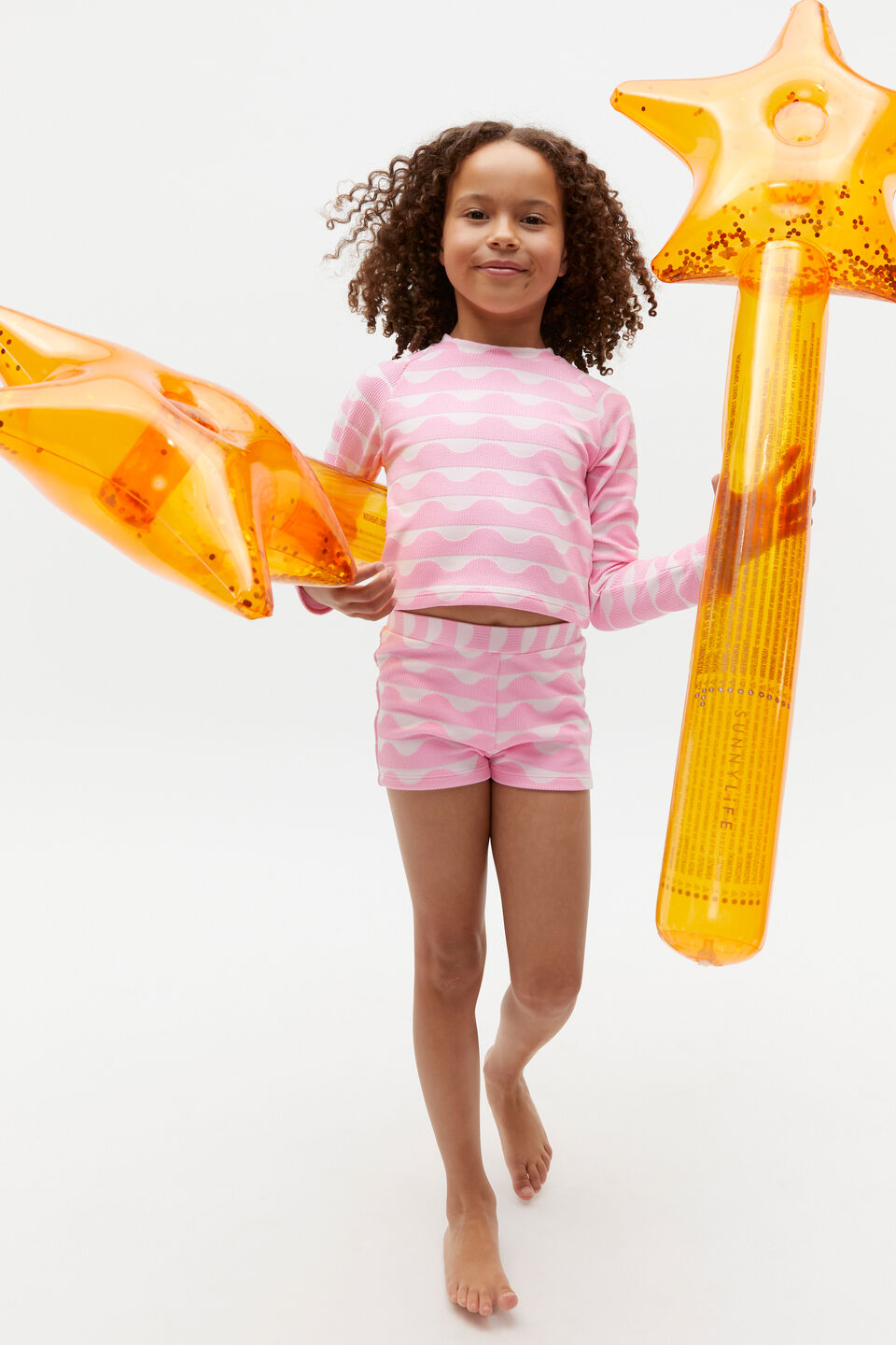 Princess Swan Inflatable Star Wand Set  Gold