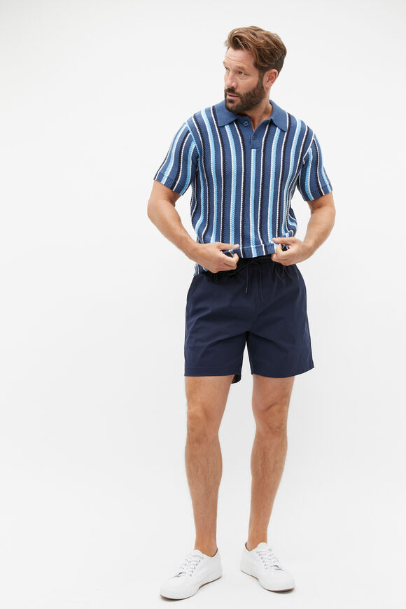 Pull On Short  Midnight Blue  hi-res