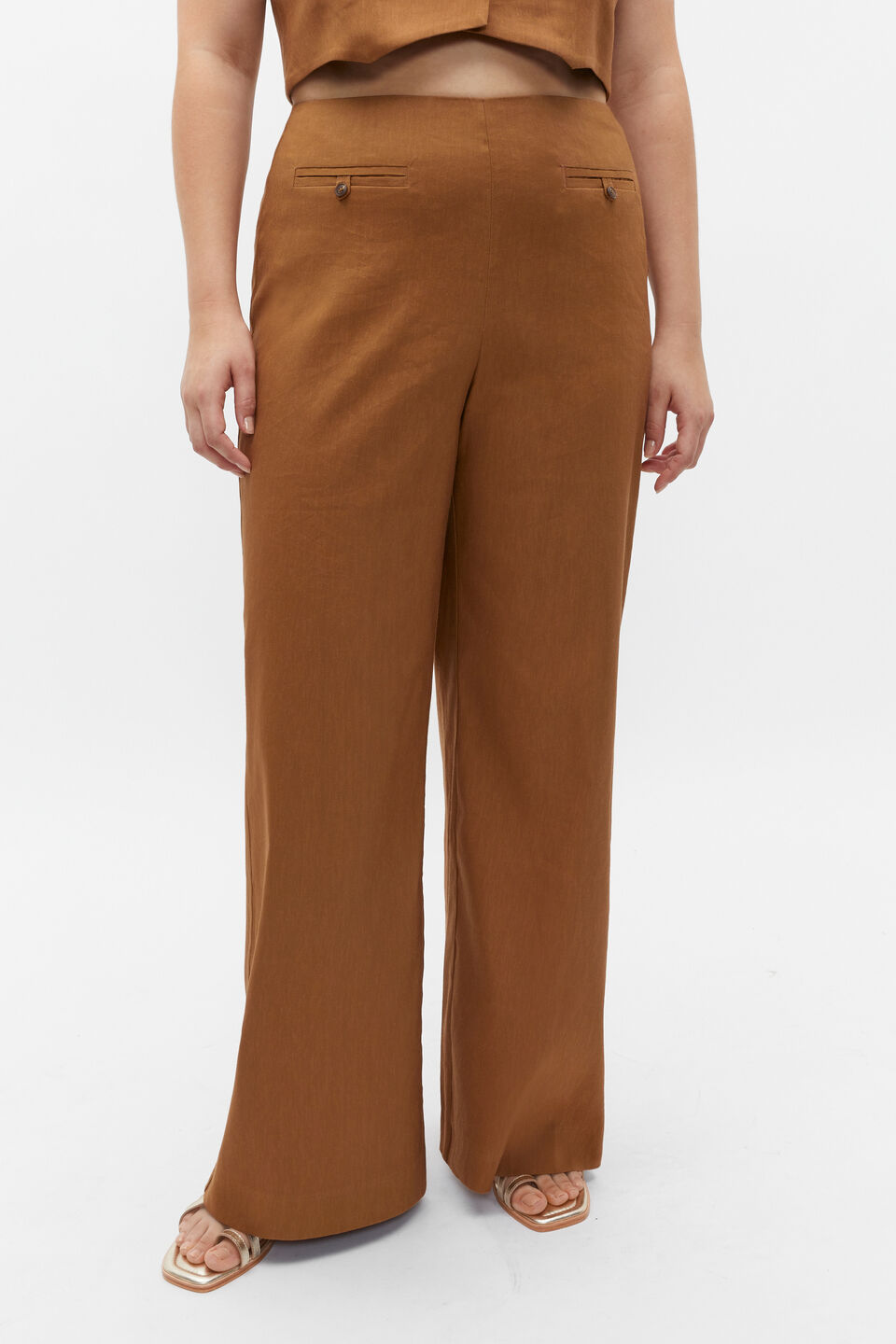 Tailored Welt Pocket Pant  Cinnamon Spice