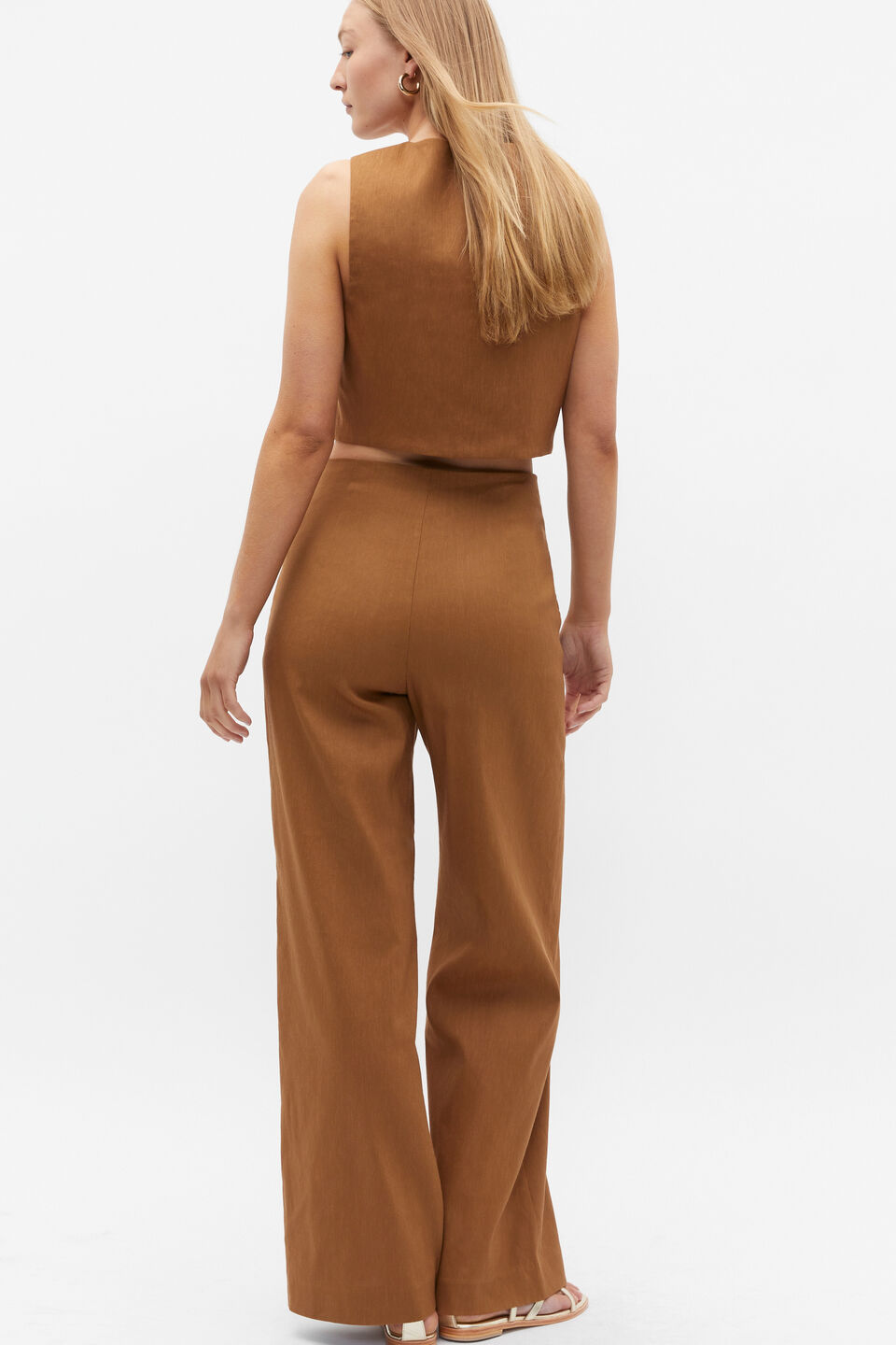 Tailored Welt Pocket Pant  Cinnamon Spice