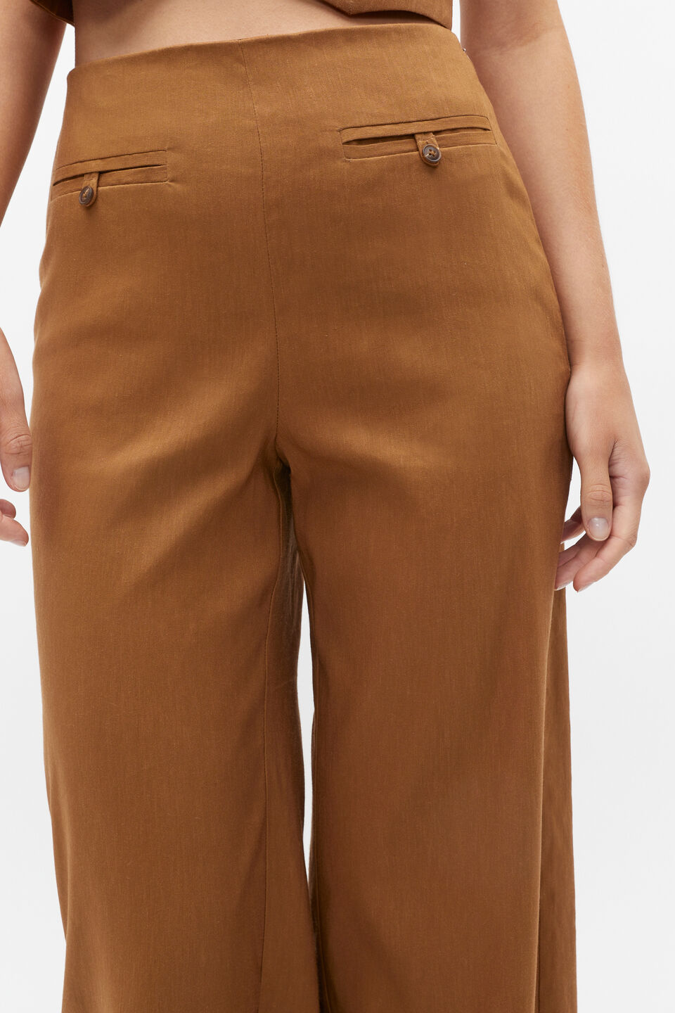 Tailored Welt Pocket Pant  Cinnamon Spice