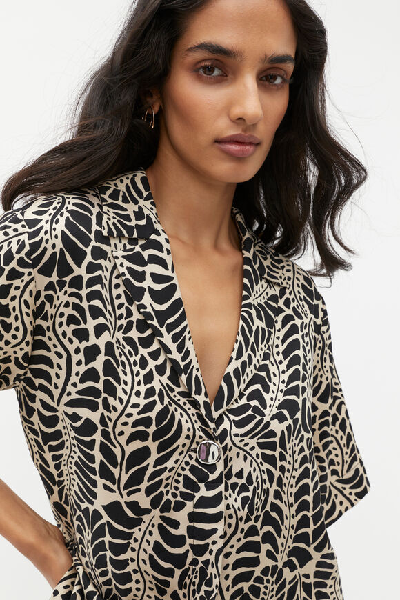 Motif Print Shirt  Motif Print  hi-res