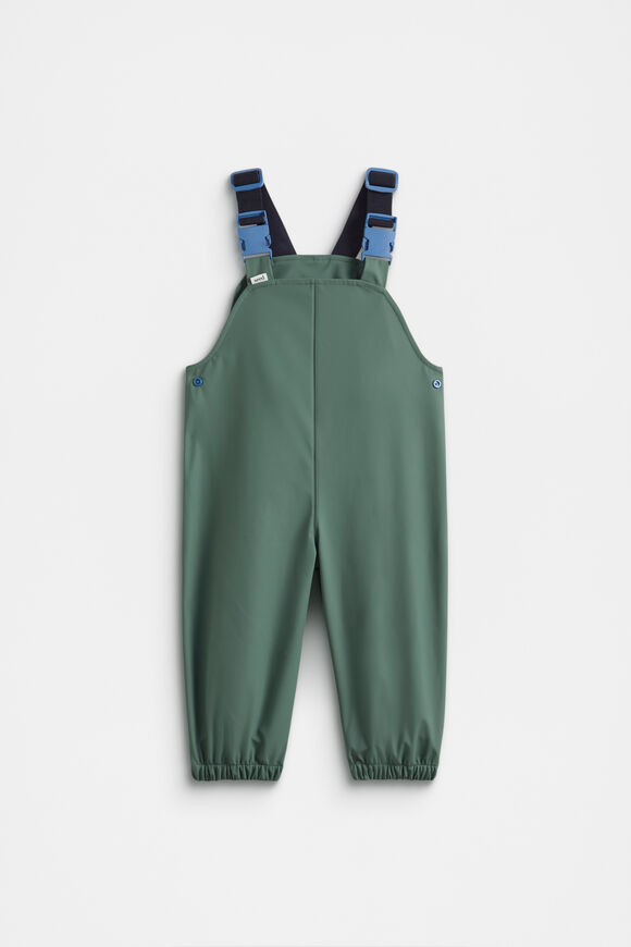 Mini Rain Overalls  Khaki  hi-res