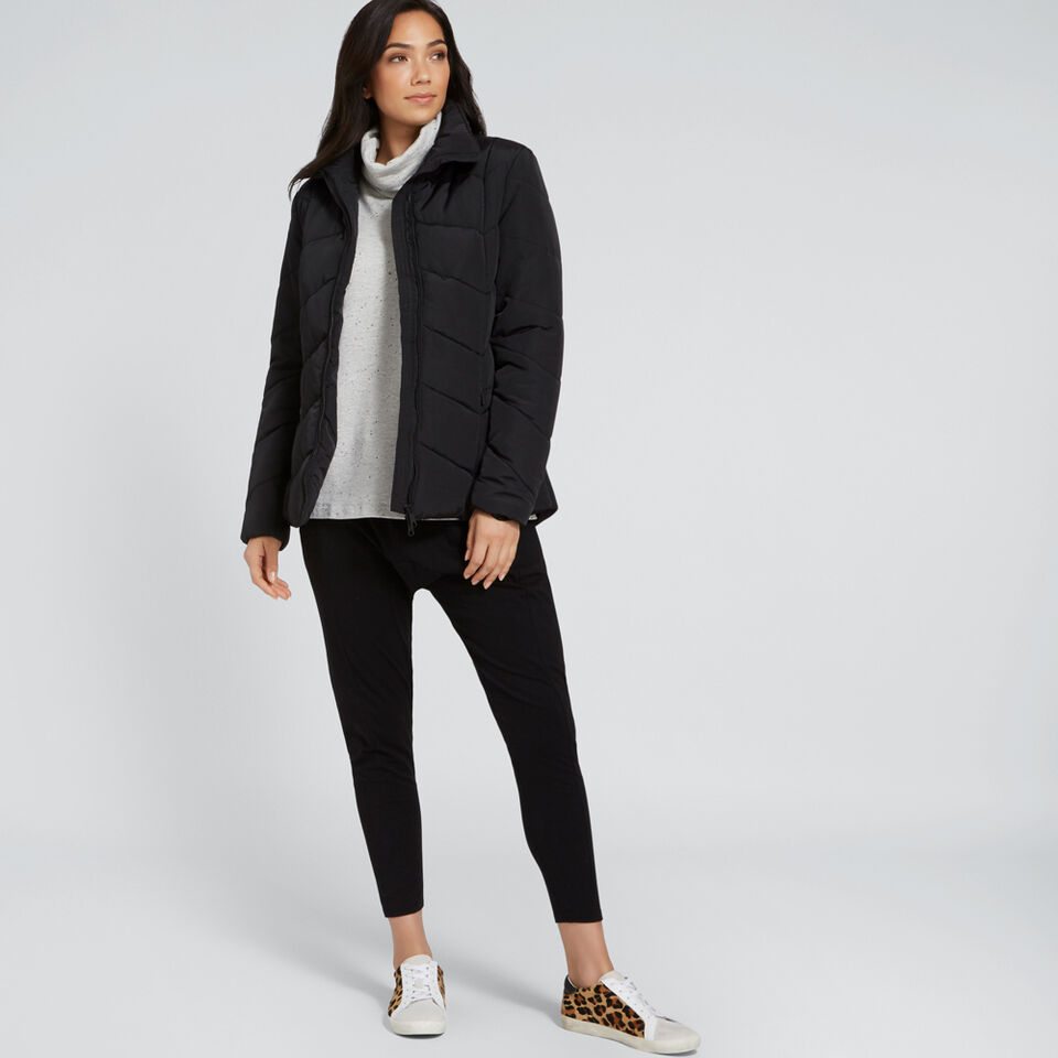 Cowl Neck Flock Sweater  