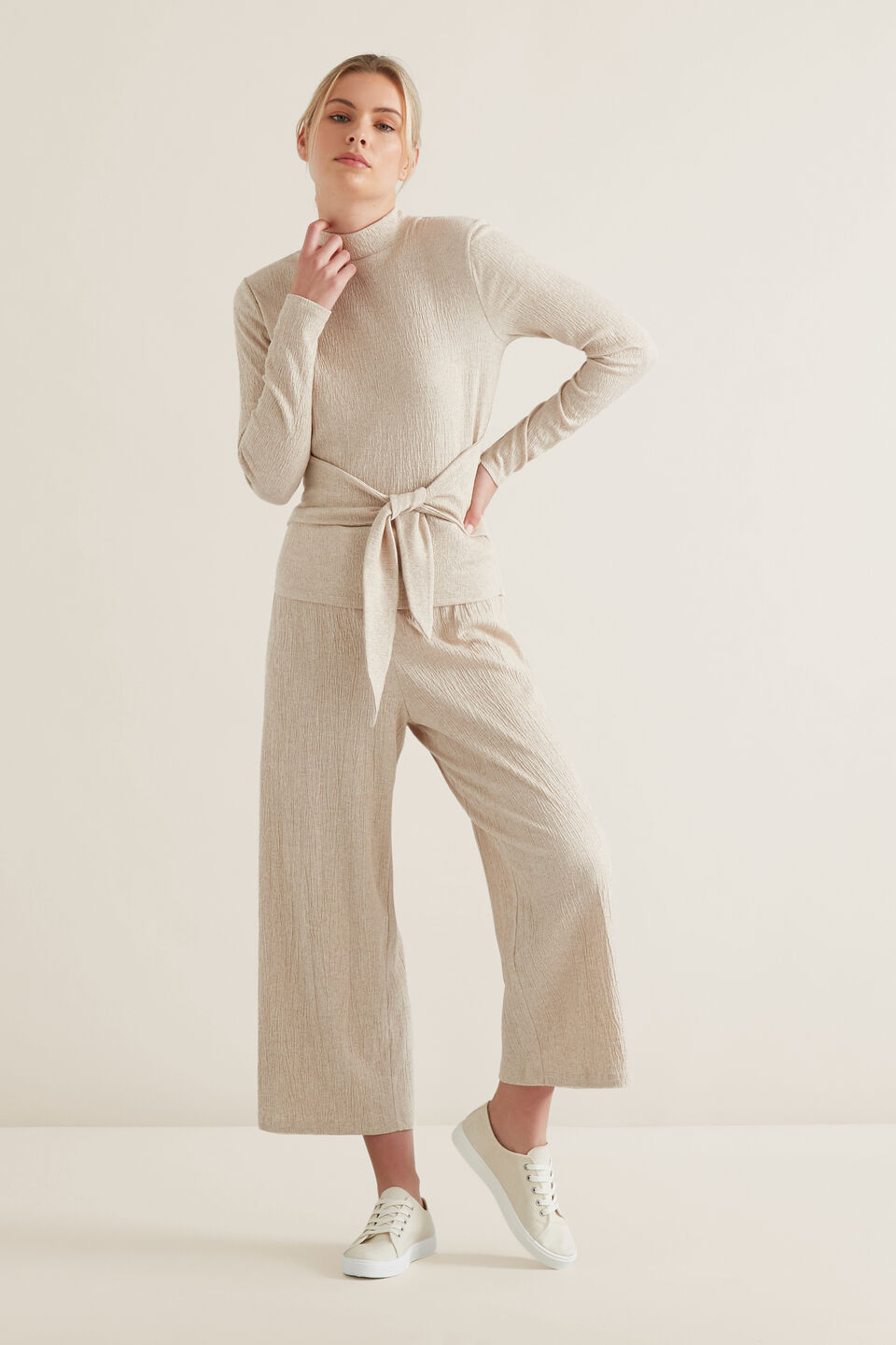 Textured Lounge Pants  