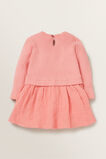 Spliced Knit Dress    hi-res