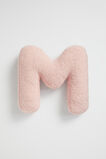 Teddy Initial Cushion Dusty Rose  M  hi-res