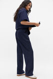 Elasticated Pull On Trouser  Midnight Sky  hi-res