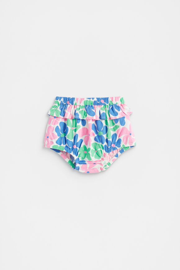 Retro Floral Bloomer  Pine Lime  hi-res