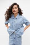 Denim Short Sleeve Shirt  Vintage Wash  hi-res