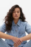 Denim Short Sleeve Shirt  Vintage Wash  hi-res