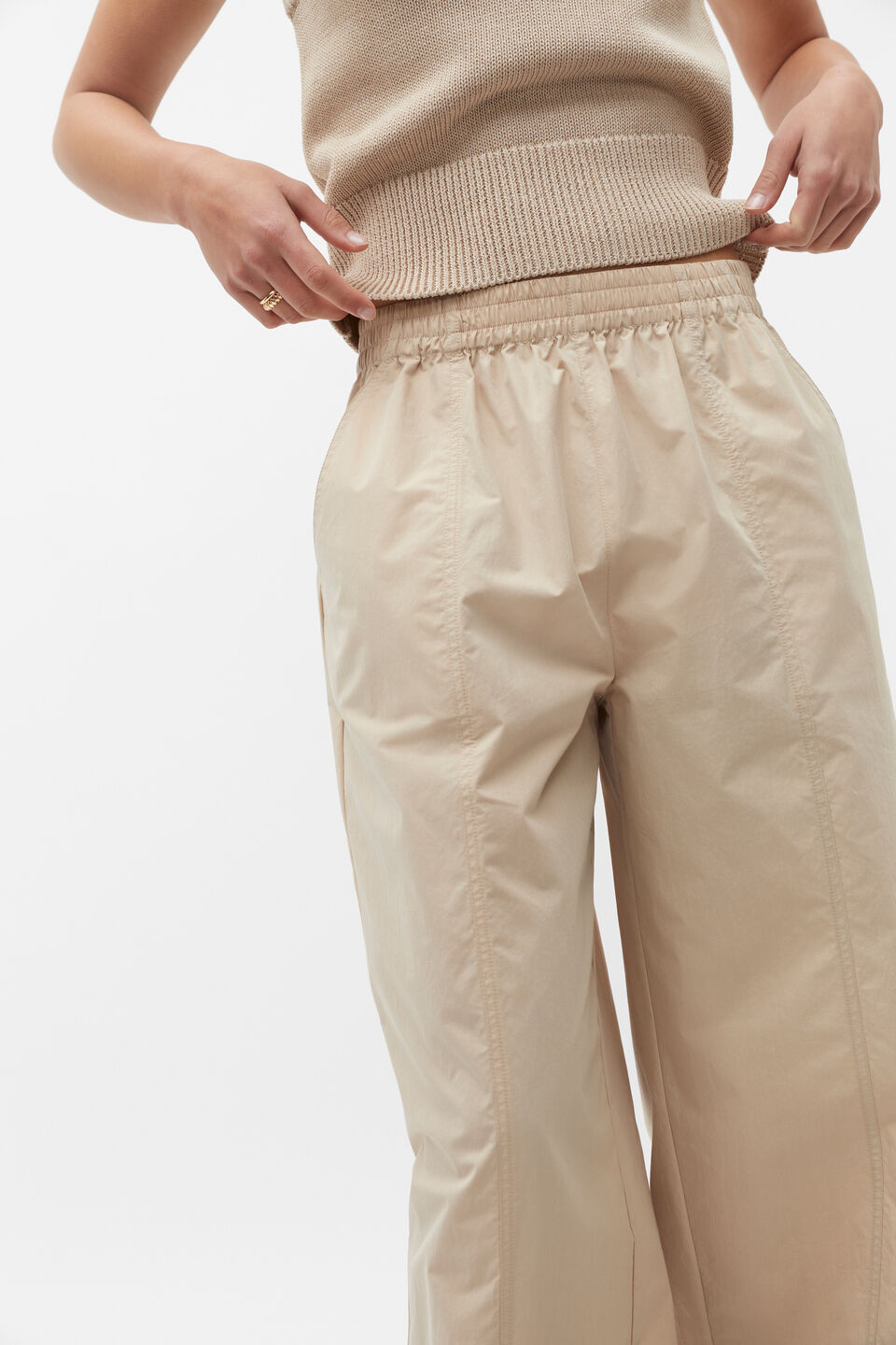 Parachute Jogger Pant  Sandshell