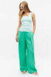 Australian Cotton Rib Tank  Deep Emerald Stripe  hi-res