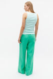 Australian Cotton Rib Tank  Deep Emerald Stripe  hi-res
