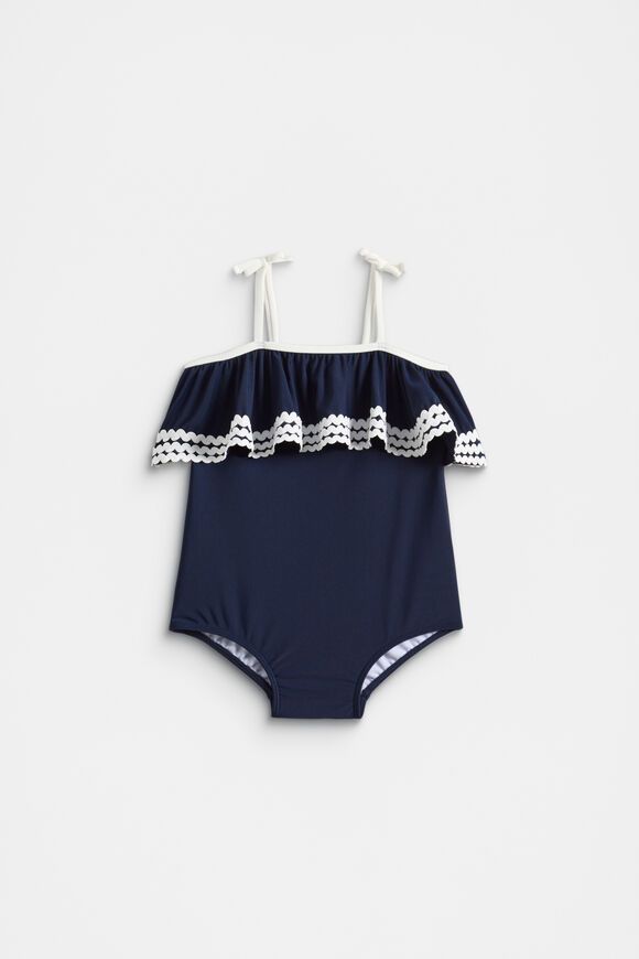 Ric Rac Bather  New Navy  hi-res