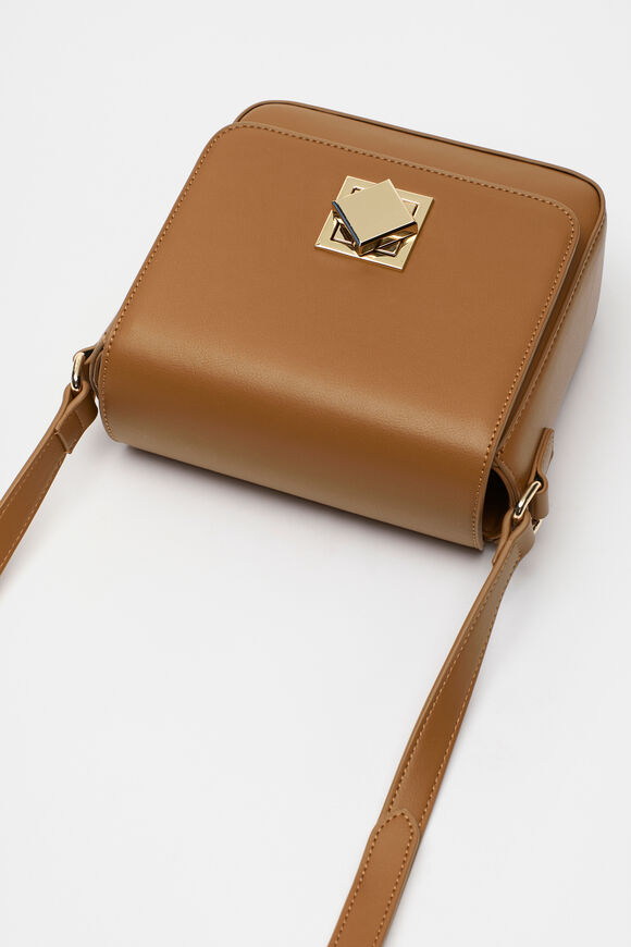 Boxy Crossbody Bag  Toffee  hi-res