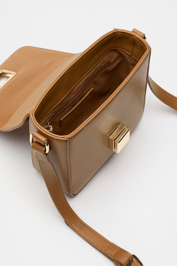 Boxy Crossbody Bag  Toffee  hi-res
