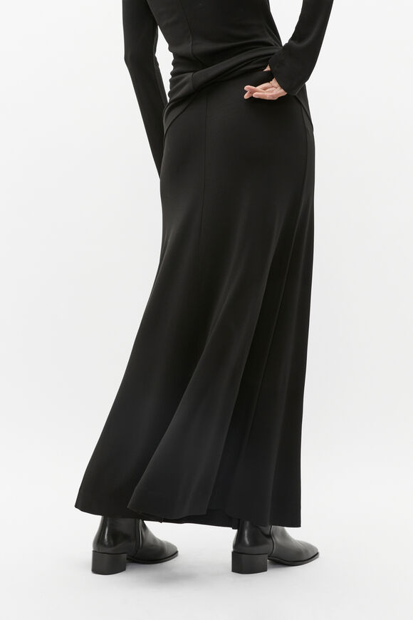 Micro Jersey Skirt  Black  hi-res