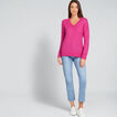 V Neck Neat Sweater    hi-res