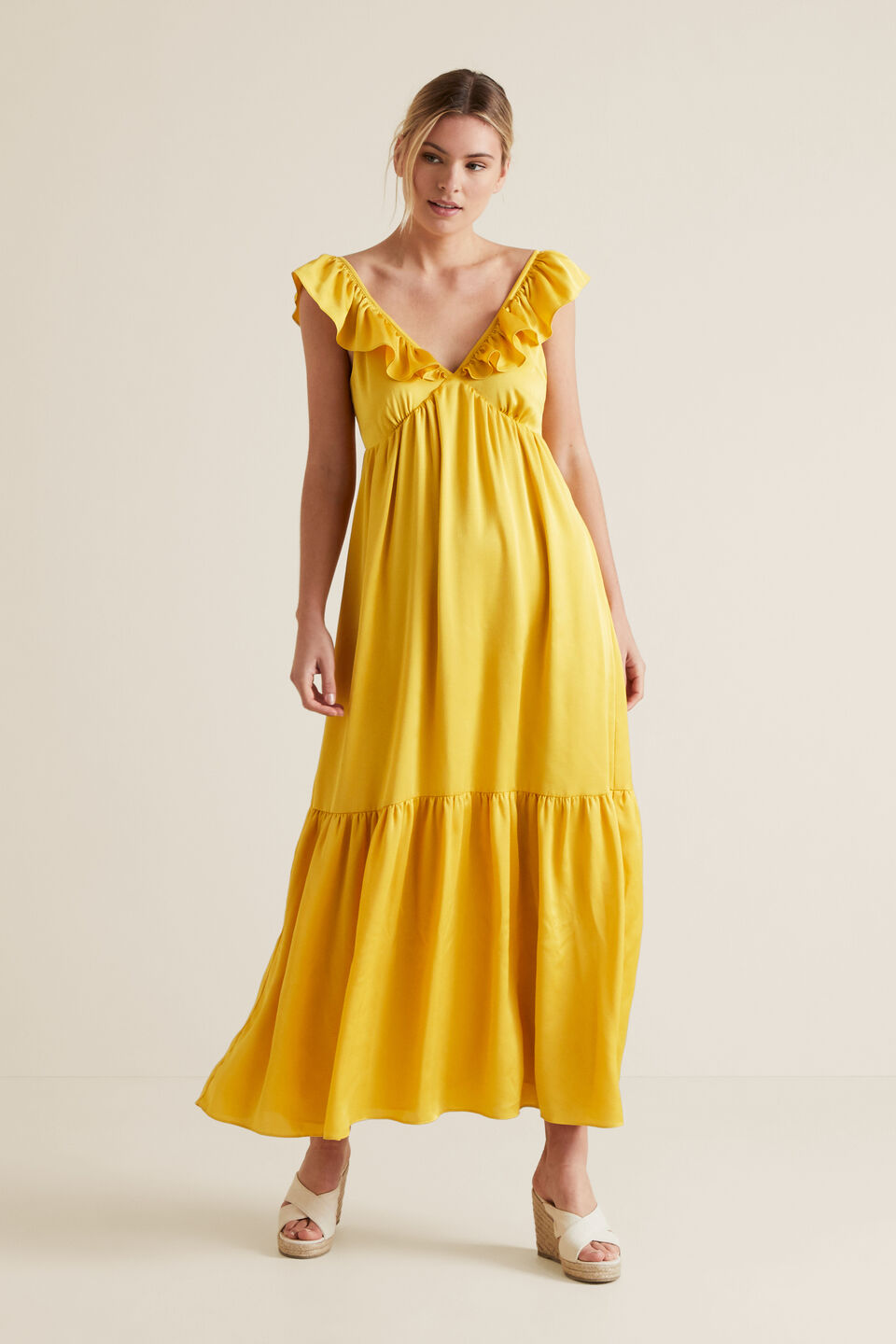 Frill Maxi Dress  