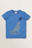 Wolf Flip Sequin Tee    hi-res