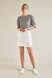 Shirred Sleeve Top    hi-res