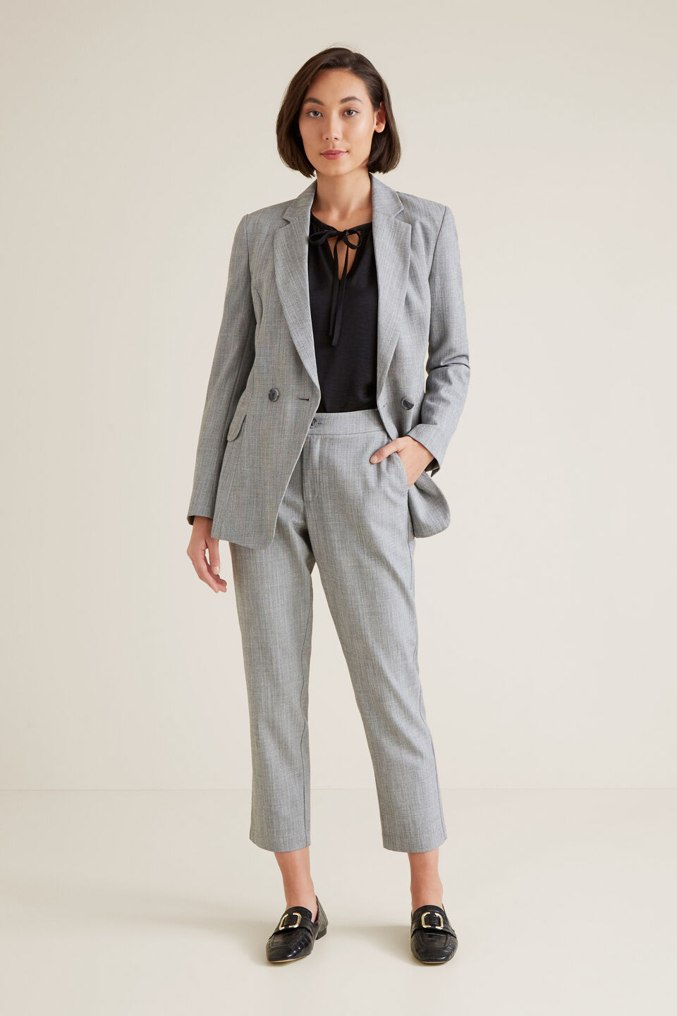 Cross-Dye Suit Blazer  