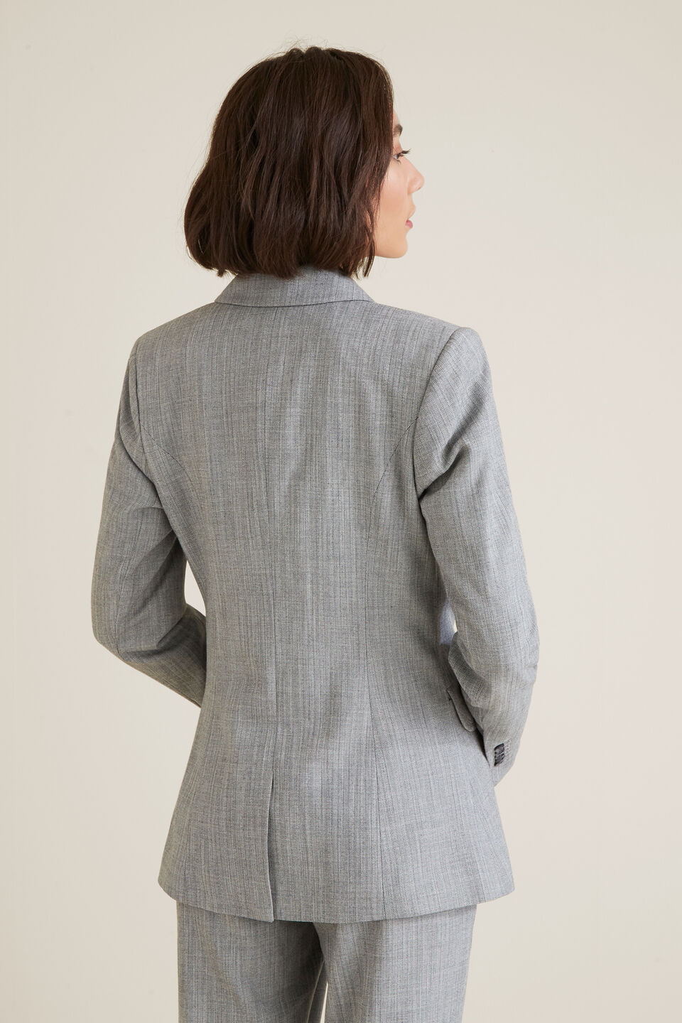 Cross-Dye Suit Blazer  