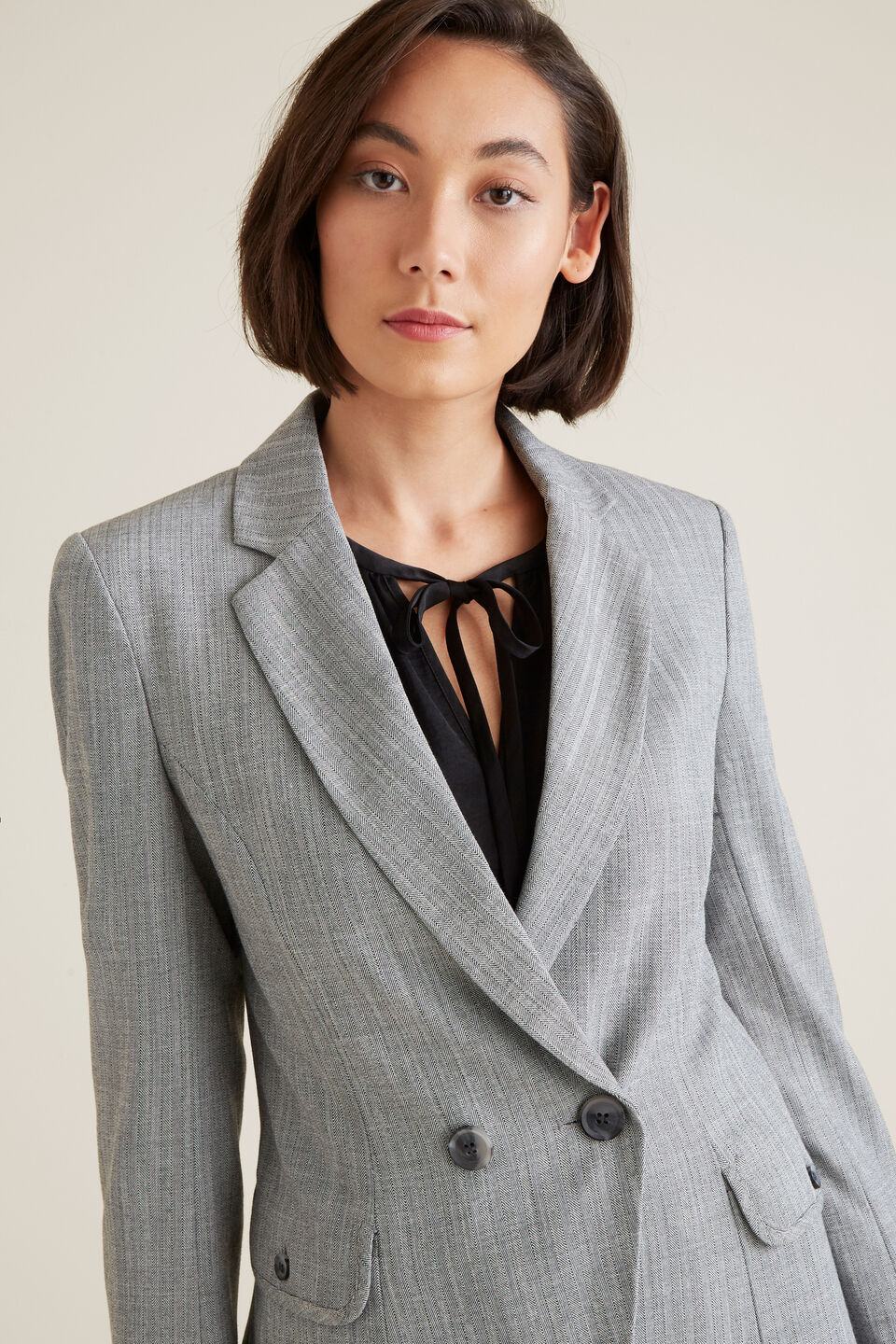 Cross-Dye Suit Blazer  