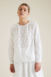 Burnout Spot Blouse    hi-res