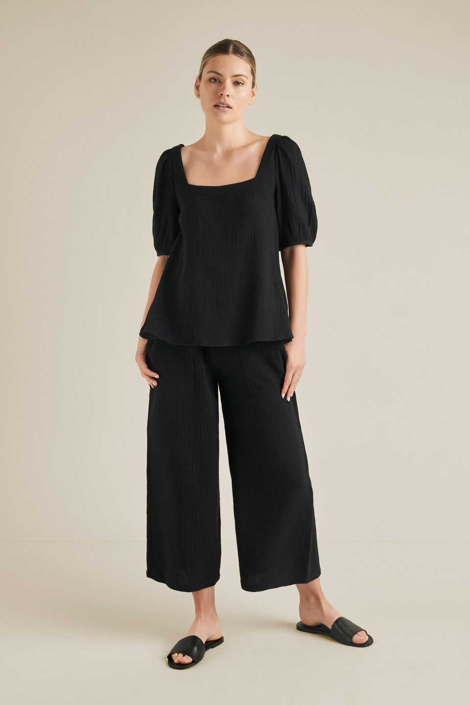 Cheesecloth Pants  