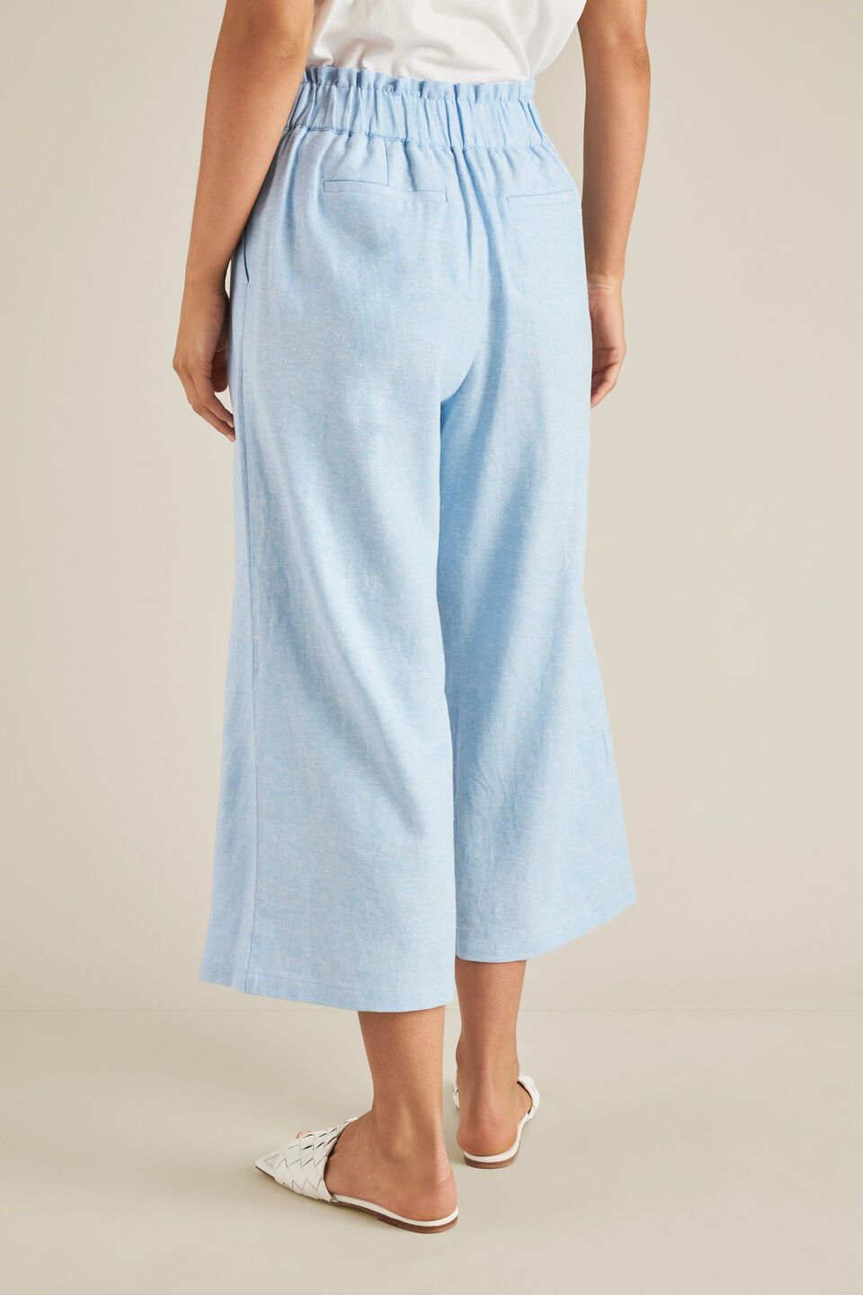 Crop Wide Leg Pant  